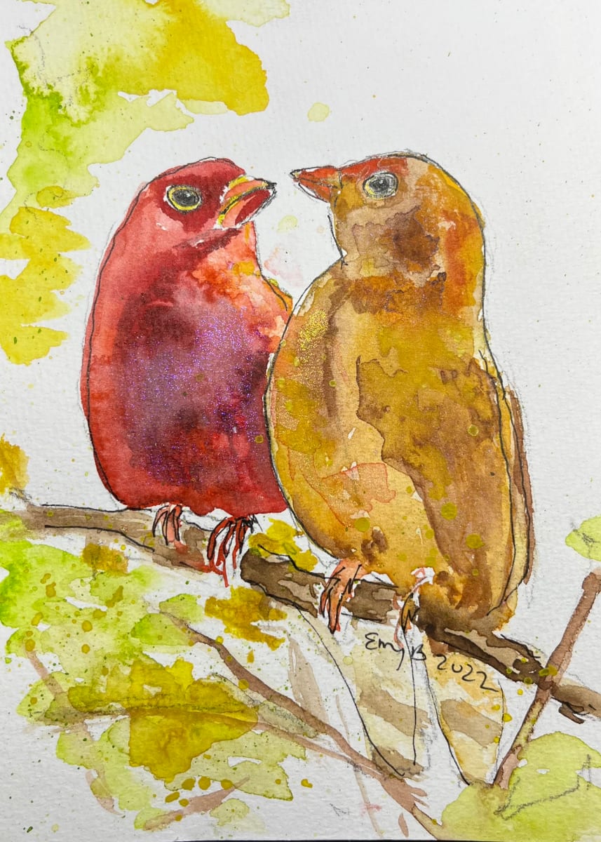 Spring Bird 2 by Eileen Backman 