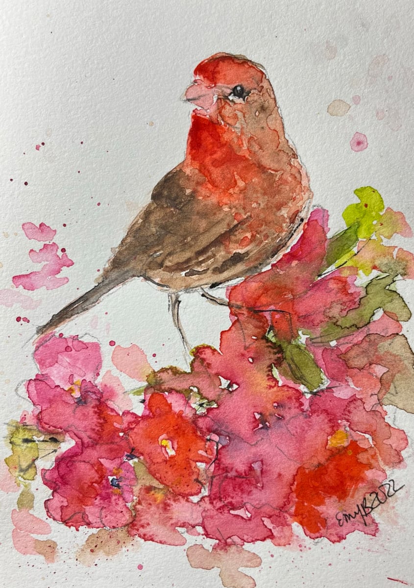 Spring Bird 5 by Eileen Backman 