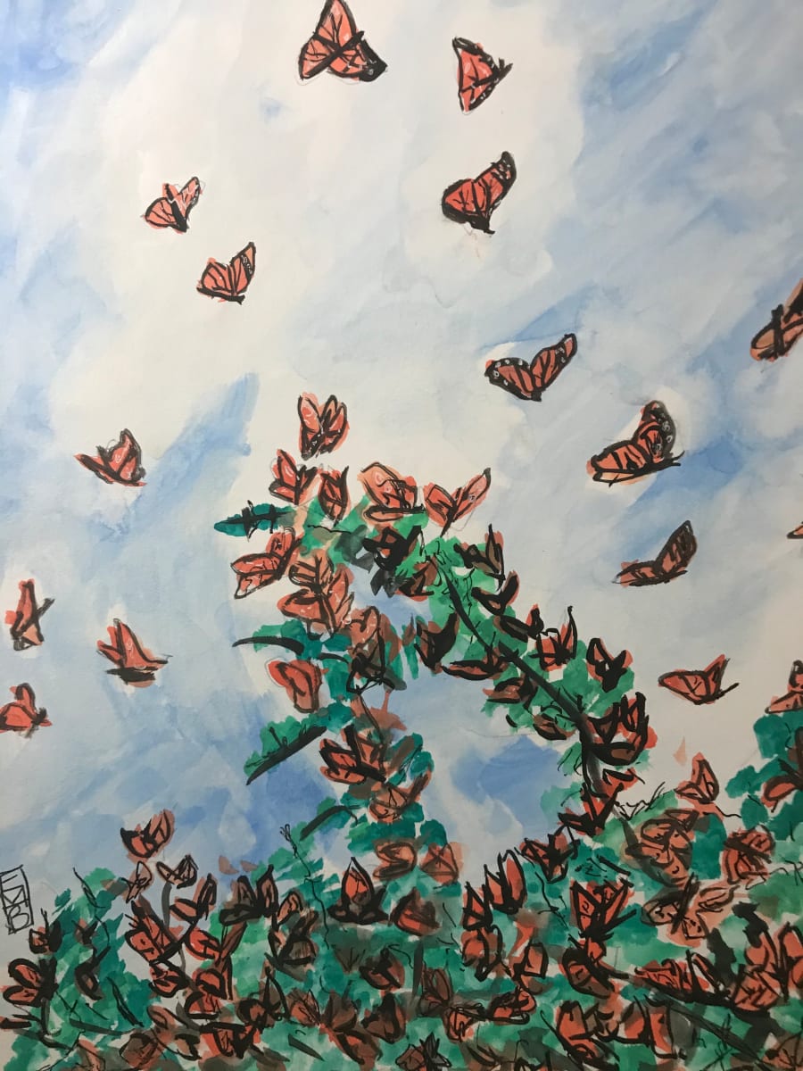Butterfly Migration by Eileen Backman  Image: Butterfly Migration
