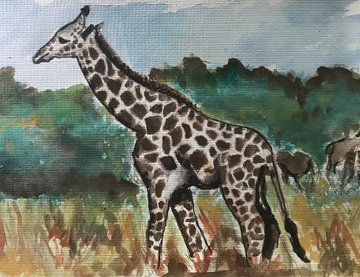 Wild Giraffe by Eileen Backman  Image: Wild Giraffe