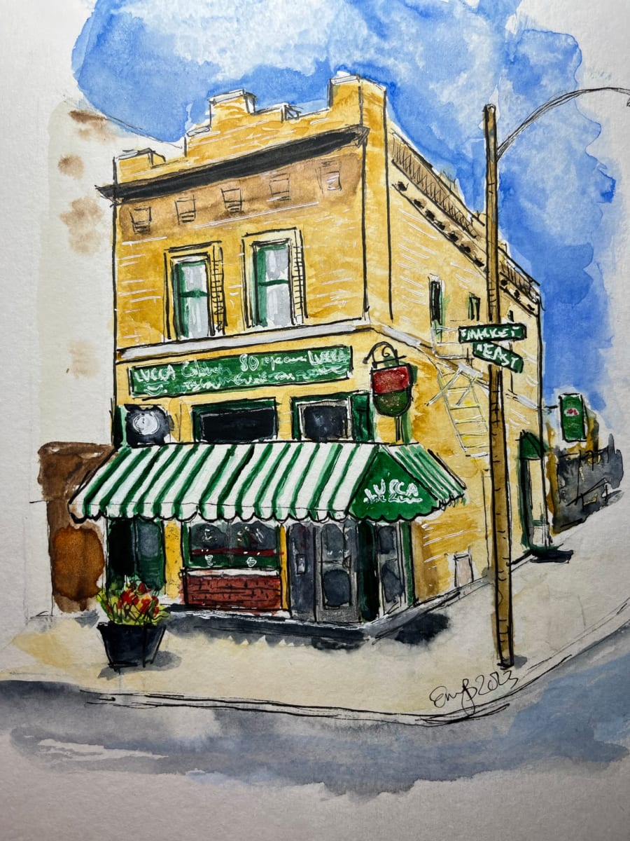 Lucca's Grill - 2 by Eileen Backman, Image 1.