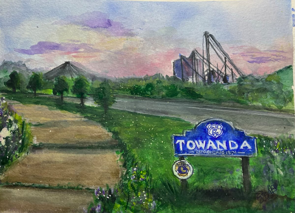 Welcome to Towanda by Eileen Backman 