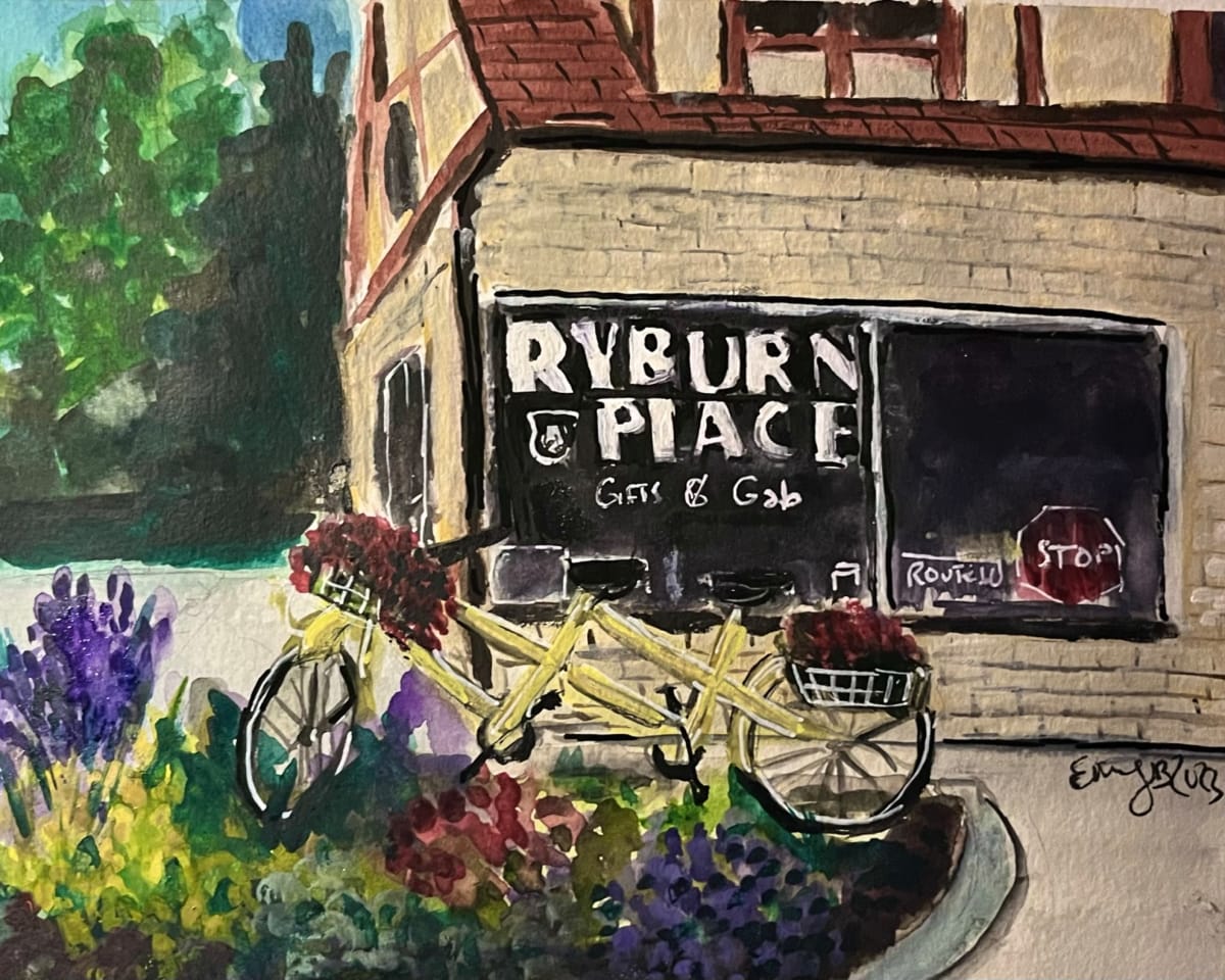 Ryburn Place Bicycle by Eileen Backman, Image 1.