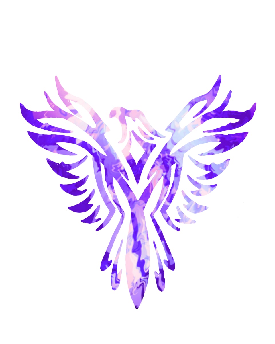 Eagle Stencil Violet 