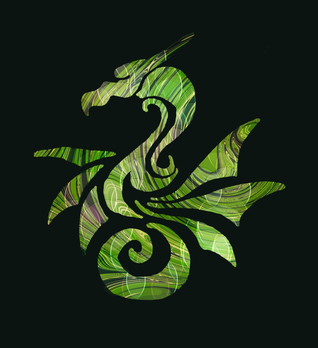 Dragon on Black, Image 41.