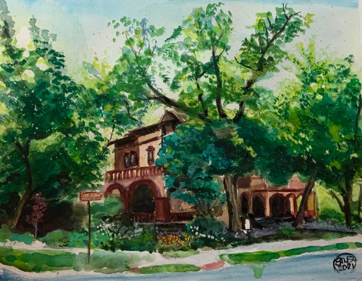 Vrooman Mansion by Eileen Backman, Image 1.