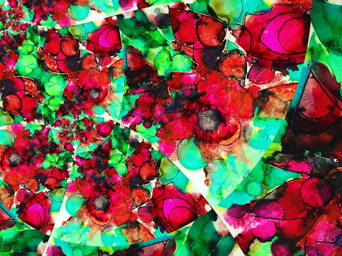 Poinsettia Spiral, Image 18.