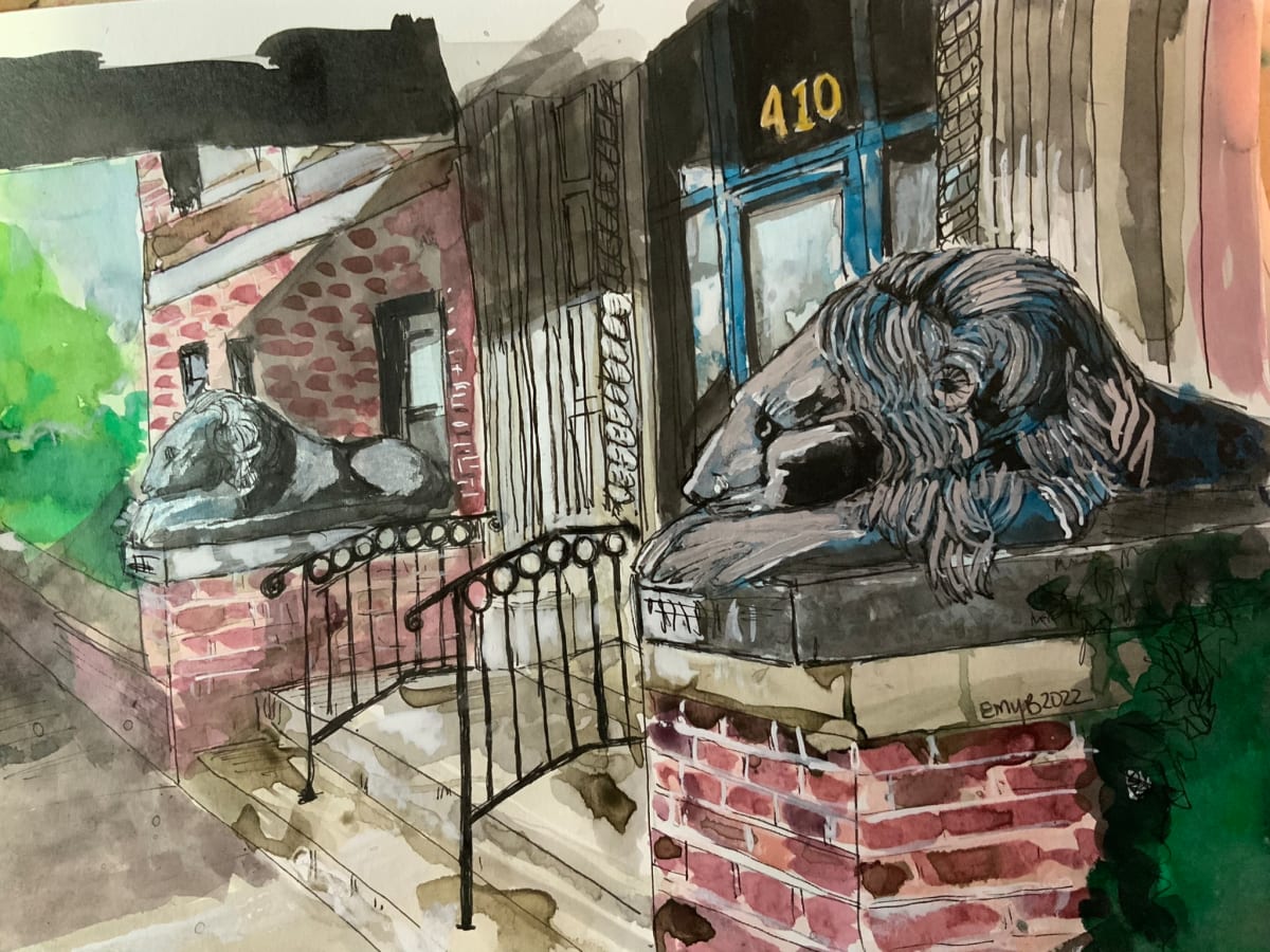 Lafayette Lions by Eileen Backman, Image 1.