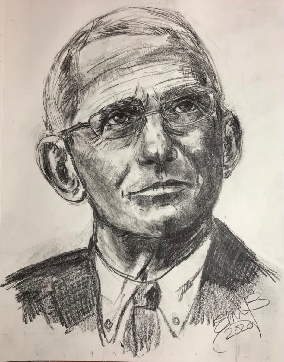 Dr.  Anthony Fauci by Eileen Backman  Image: Dr. Anthony Fauci