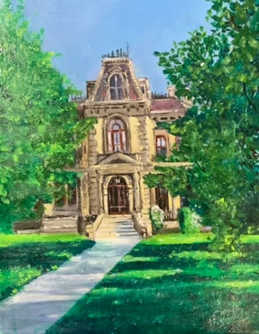 Spring at David Davis Mansion by Eileen Backman, Image 4.