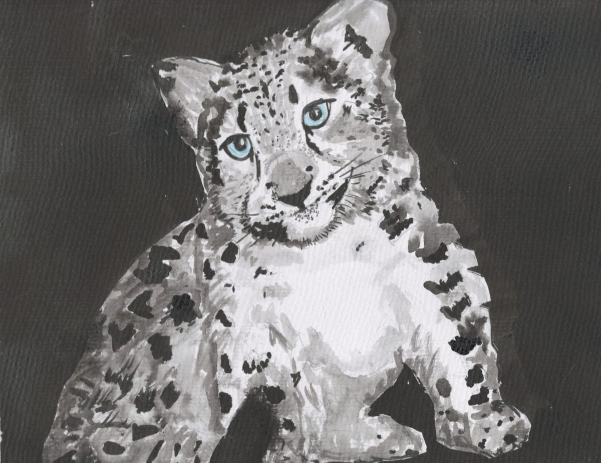 Baby Jaguar by Eileen Backman 