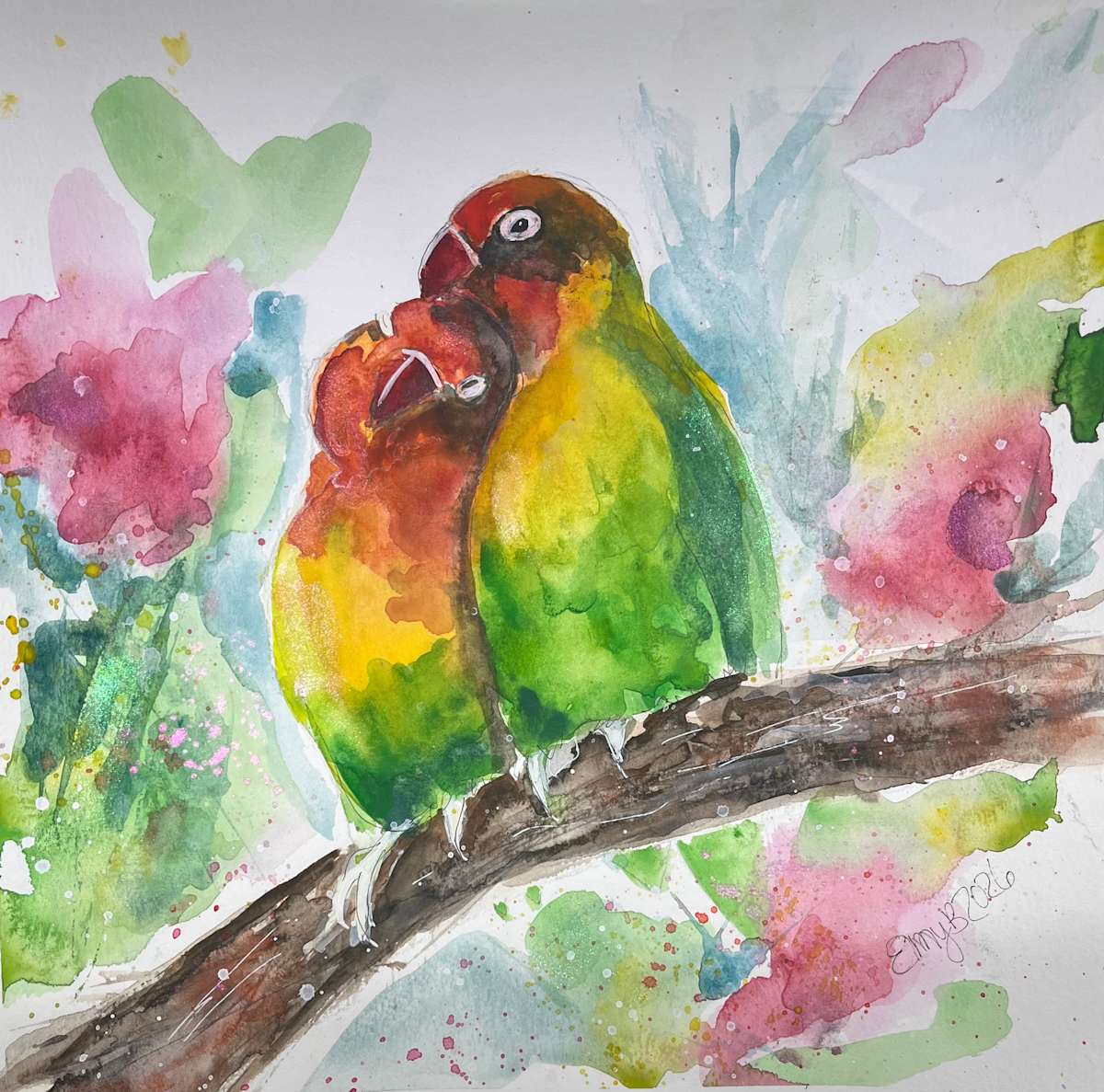 Love Birds 2026 by Eileen Backman, Image 1.