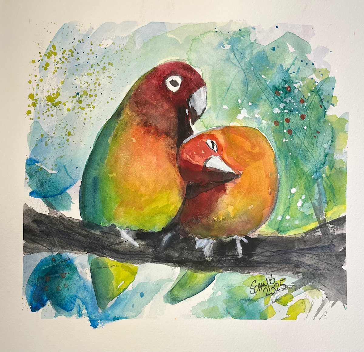 Lovebirds 2 (2025) by Eileen Backman 