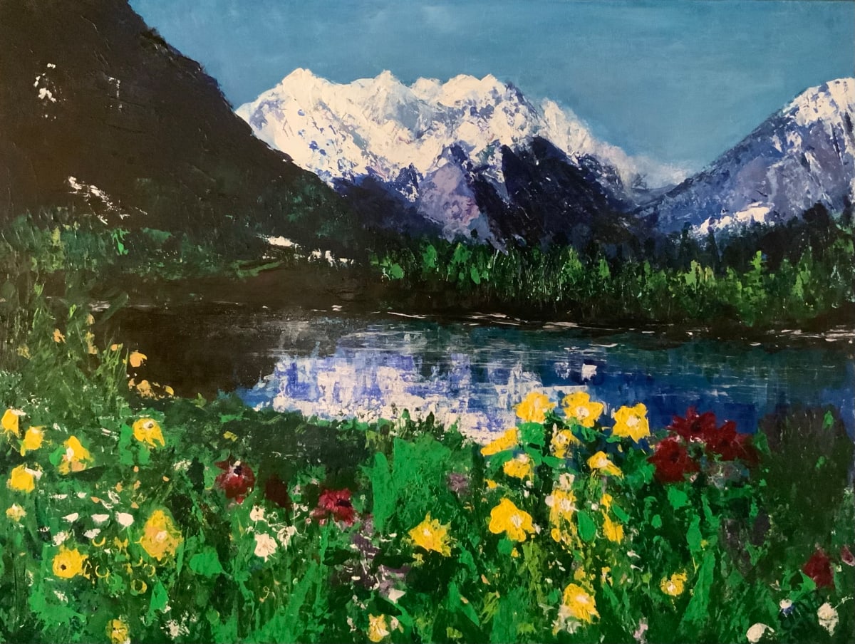 Mountain Spring by Eileen Backman 