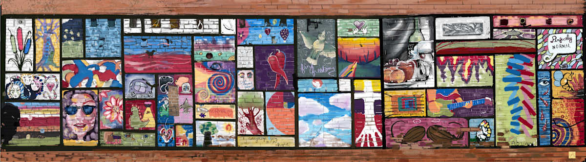 Normal Mural by Eileen Backman, Image 1.