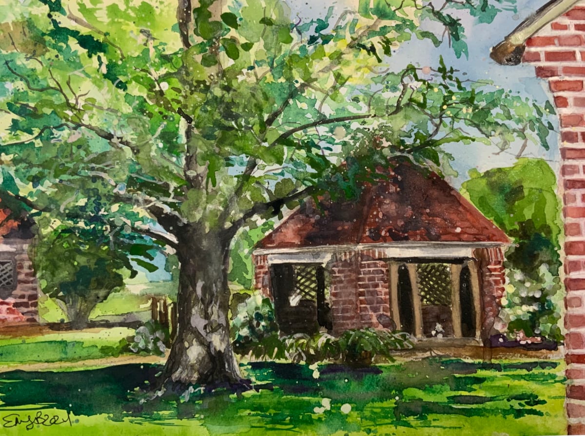 Normandy Village by Eileen Backman 