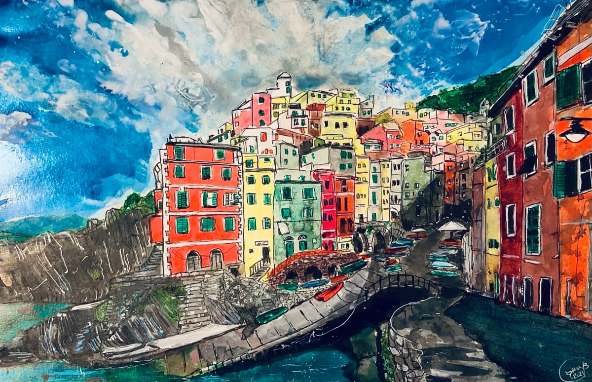 Riomaggiore by Eileen Backman  Image: Riomaggiore