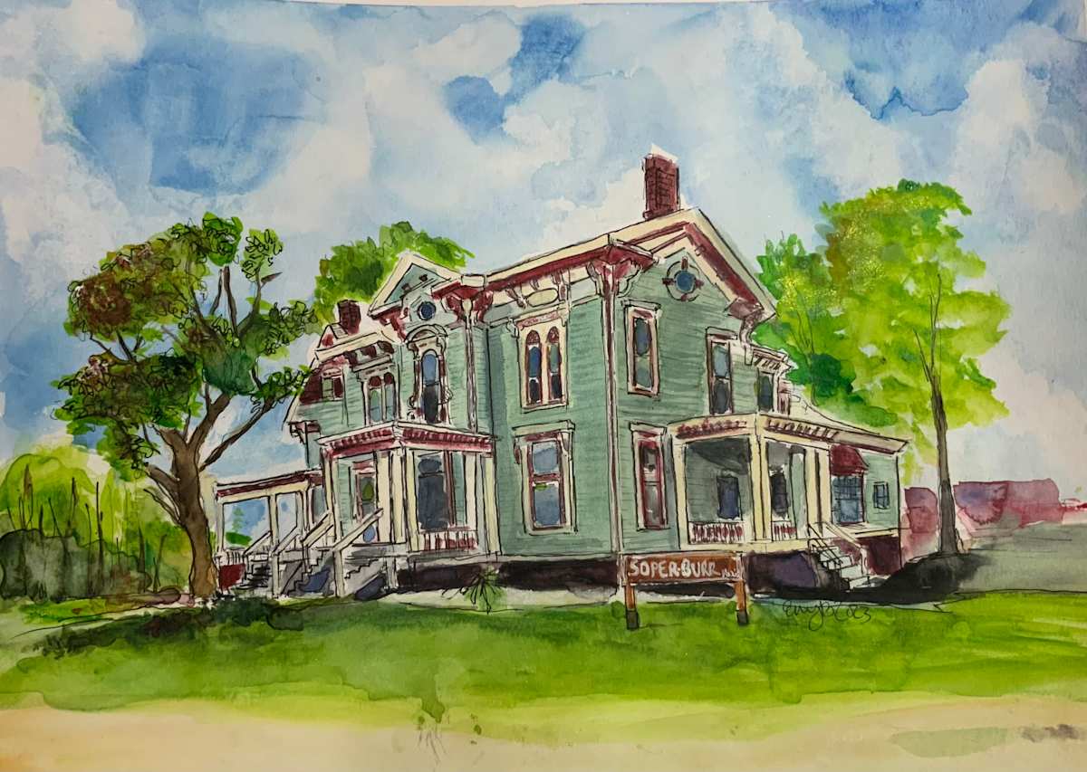 Sopburn House Summer by Eileen Backman, Image 2.