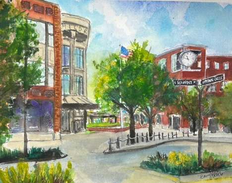 Uptown Circle by Eileen Backman, Image 1.