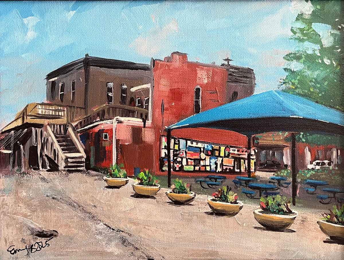 Uptown Circle Downtown Normal by Eileen Backman 