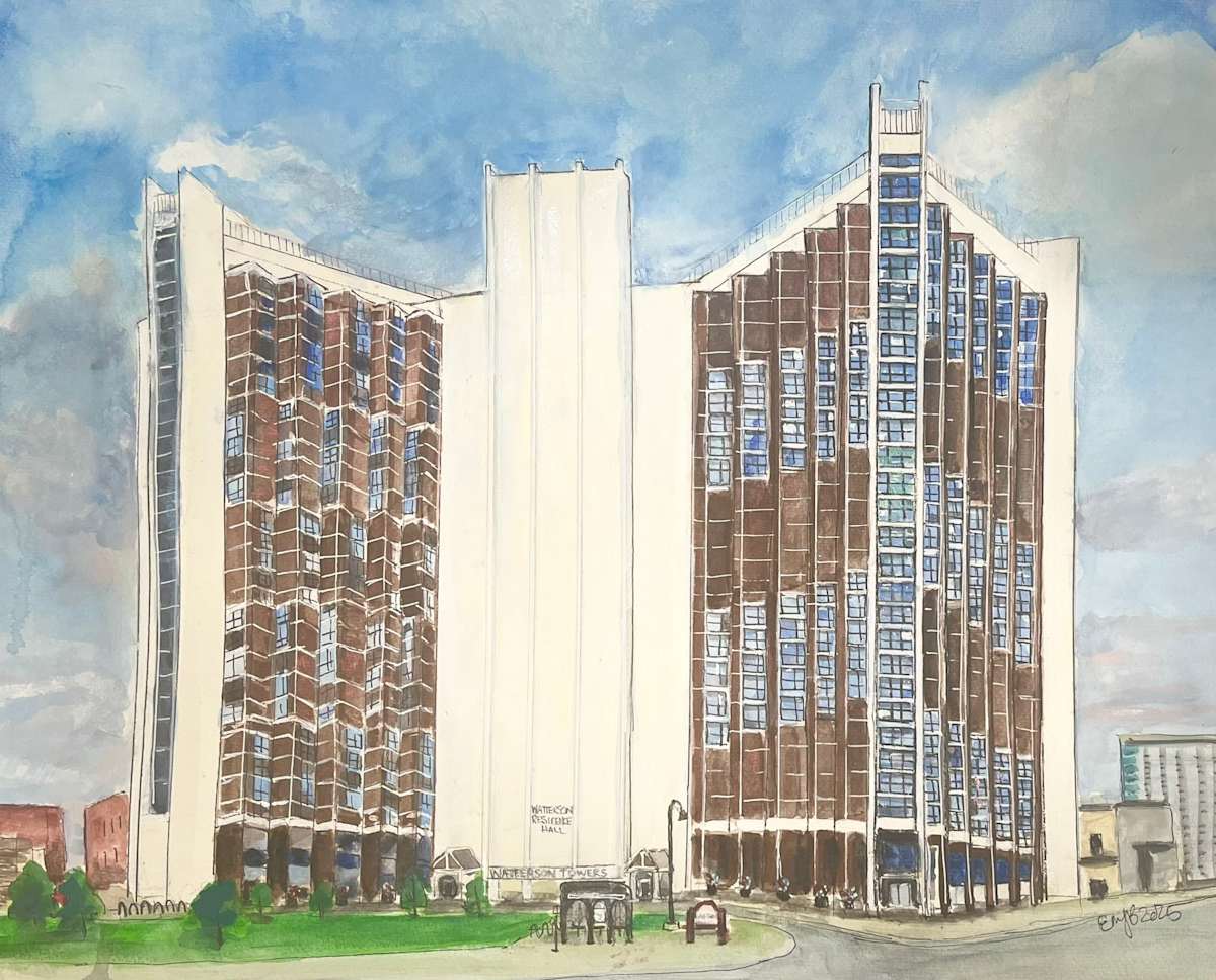 Watterson Towers by Eileen Backman, Image 1.