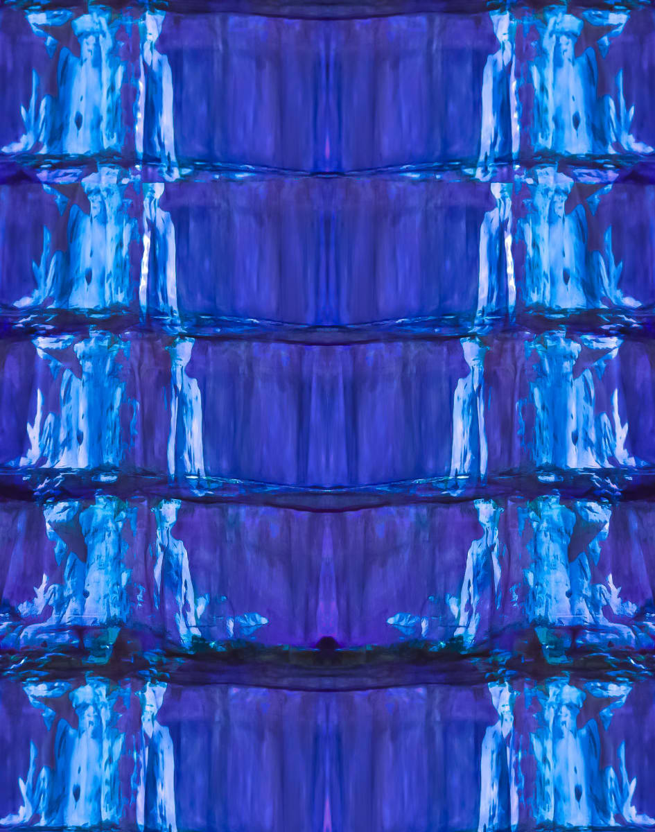 Abstract Blue by Eileen Backman 