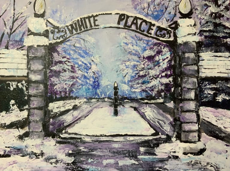 White Place in Winter by Eileen Backman  Image: White Place in Winter