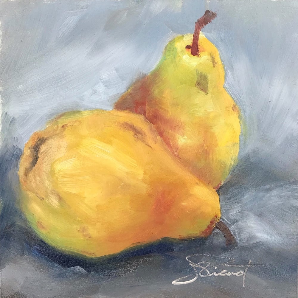 Pears 1 by Joan Vienot 