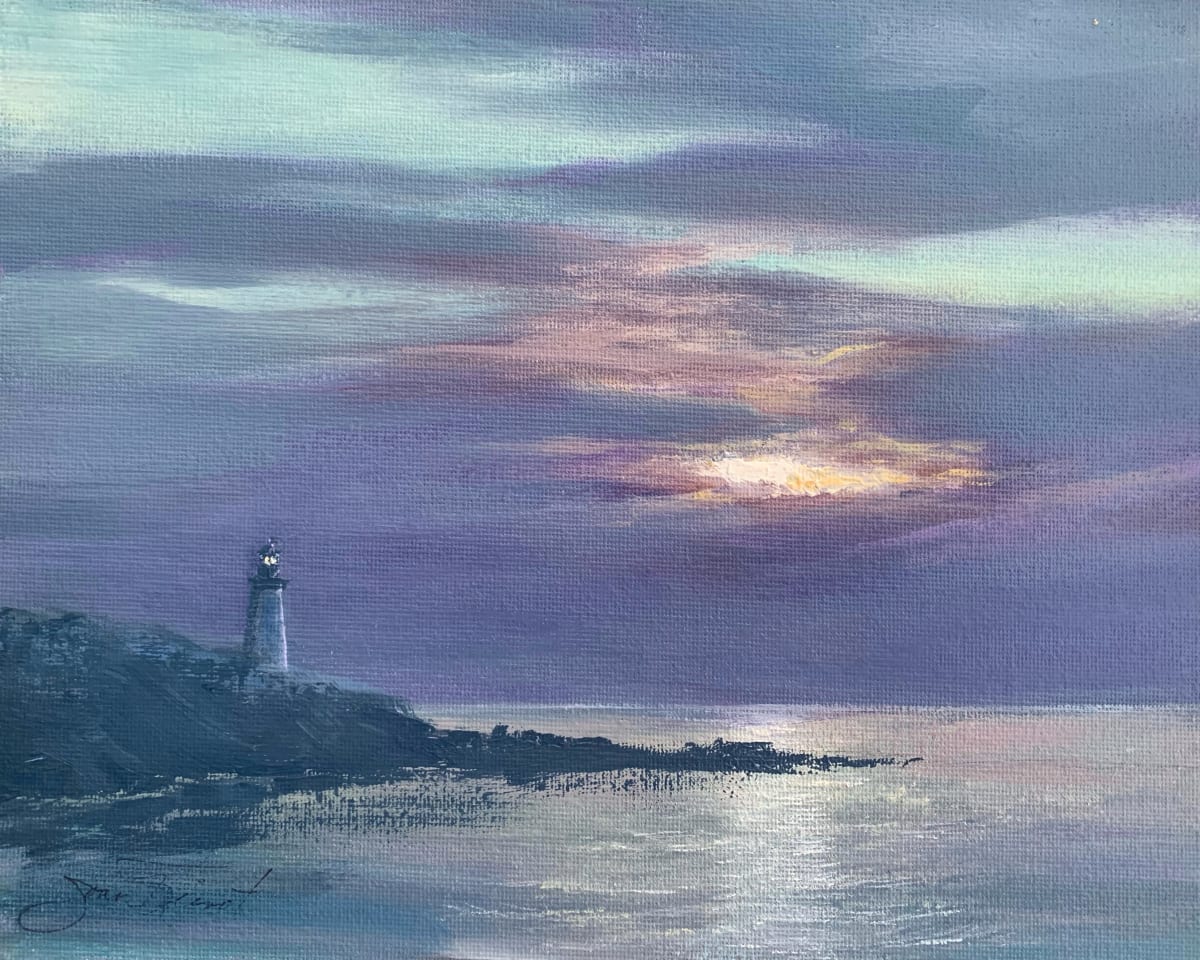 Winter Clouds in New England (Nearing Home) by Joan Vienot, Image 1.