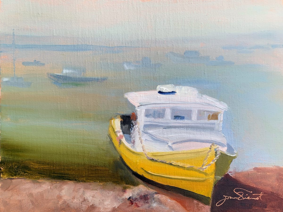 Yellow Boat by Joan Vienot 