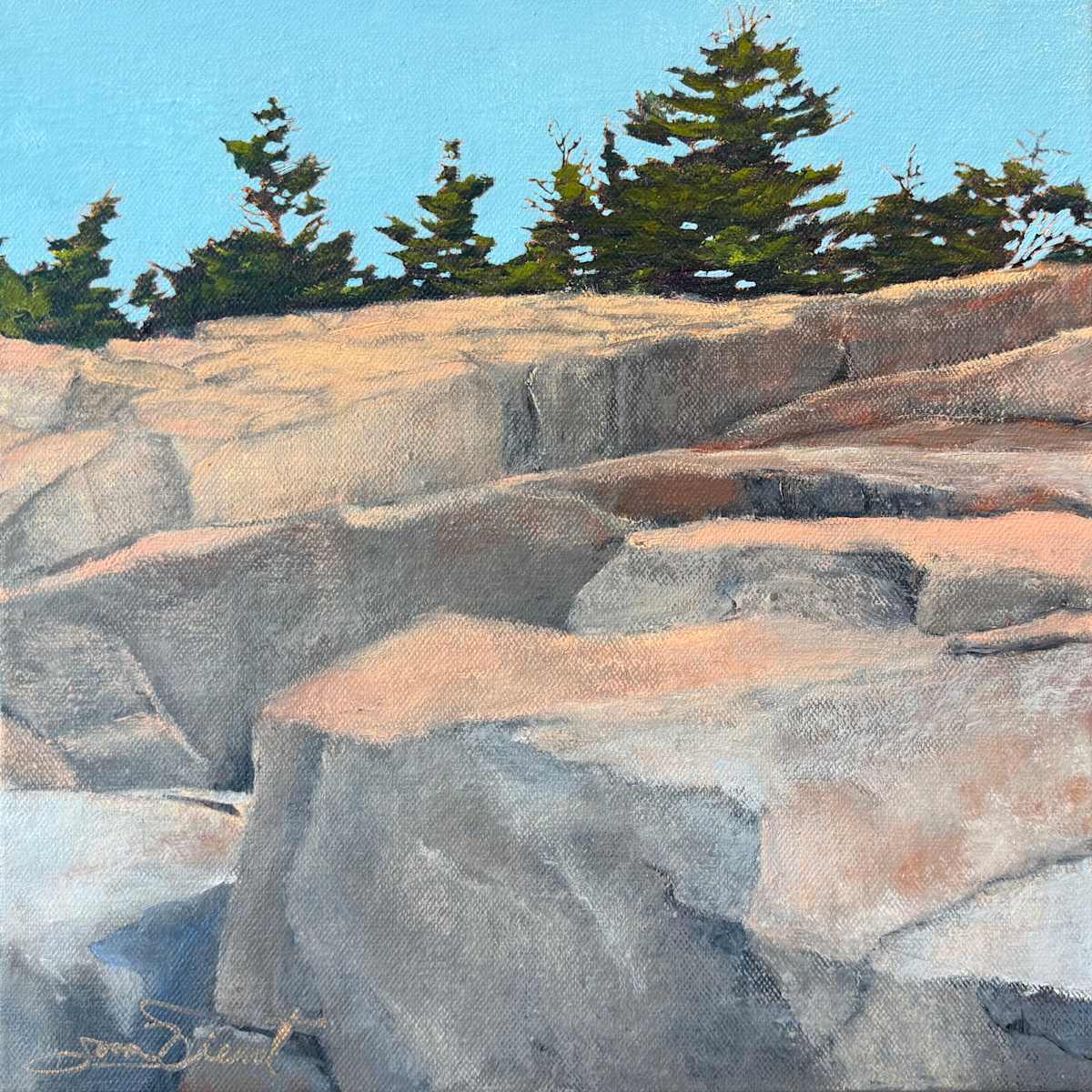 Granite Terraces by Joan Vienot 