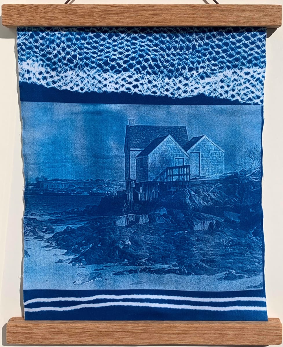 Old Fishing Shacks, Willard Beach by Joan Vienot 