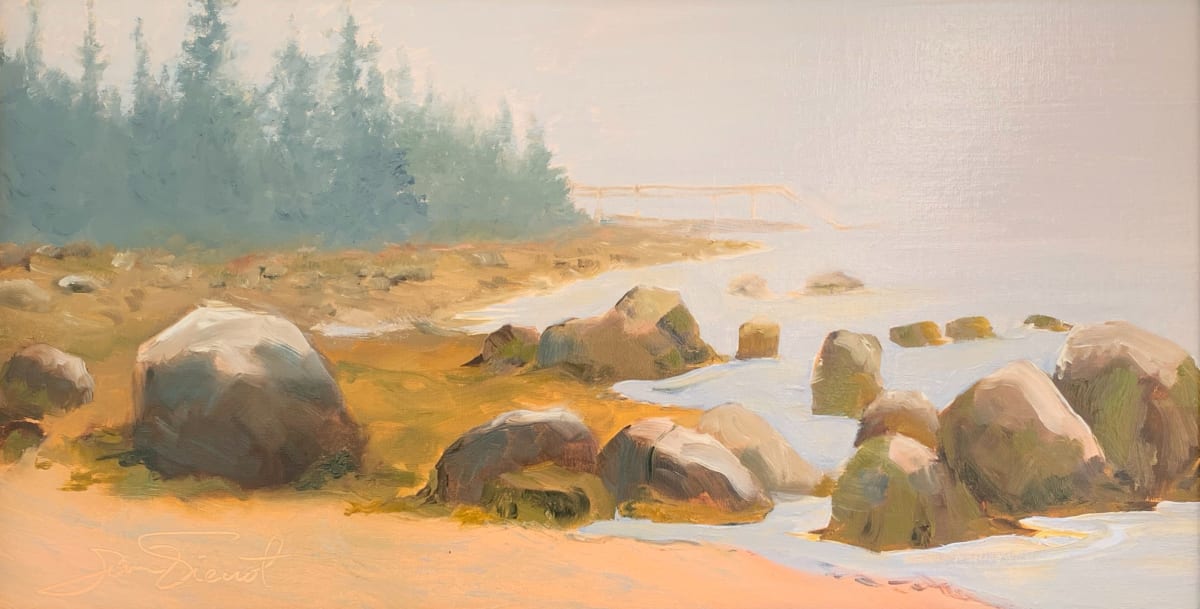 Naskeag Point Boat Launch by Joan Vienot 