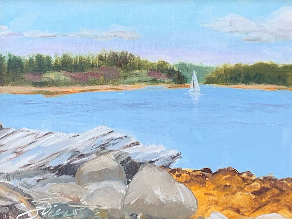 White Rock Point by Joan Vienot 