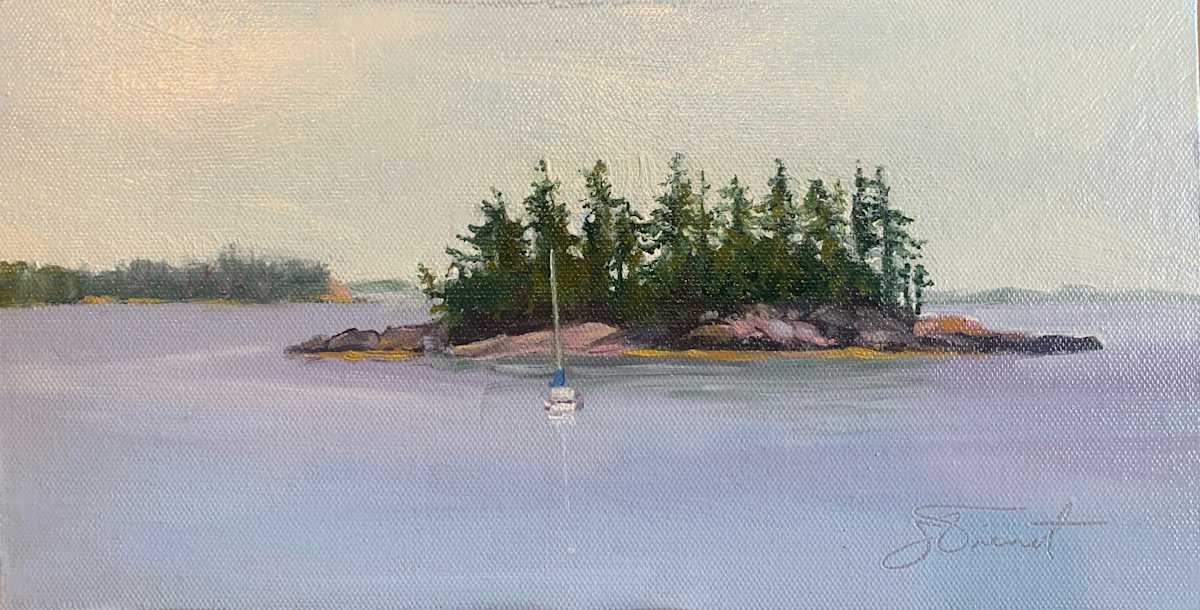 Maine Island by Joan Vienot 