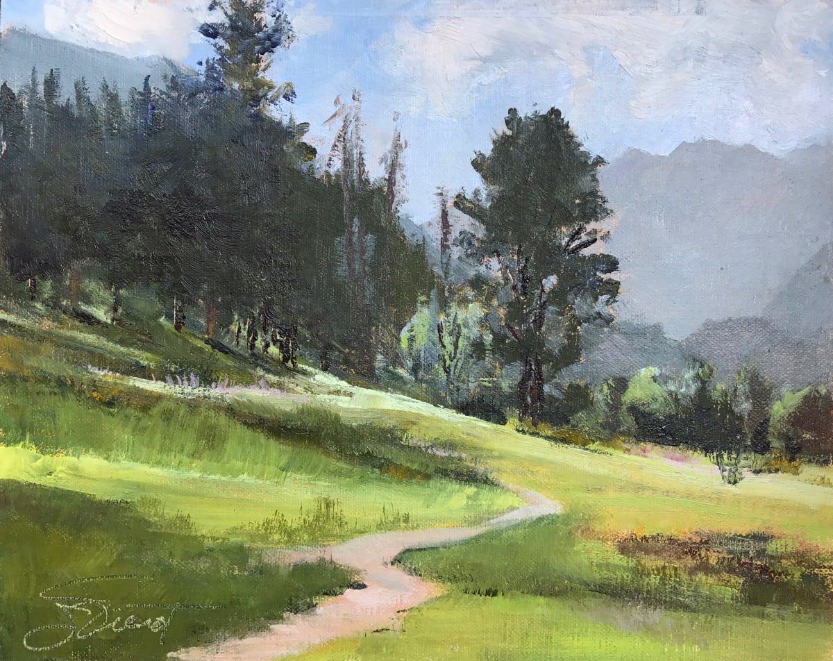 Moraine Park, Estes Park (Cynthia's Path) by Joan Vienot 