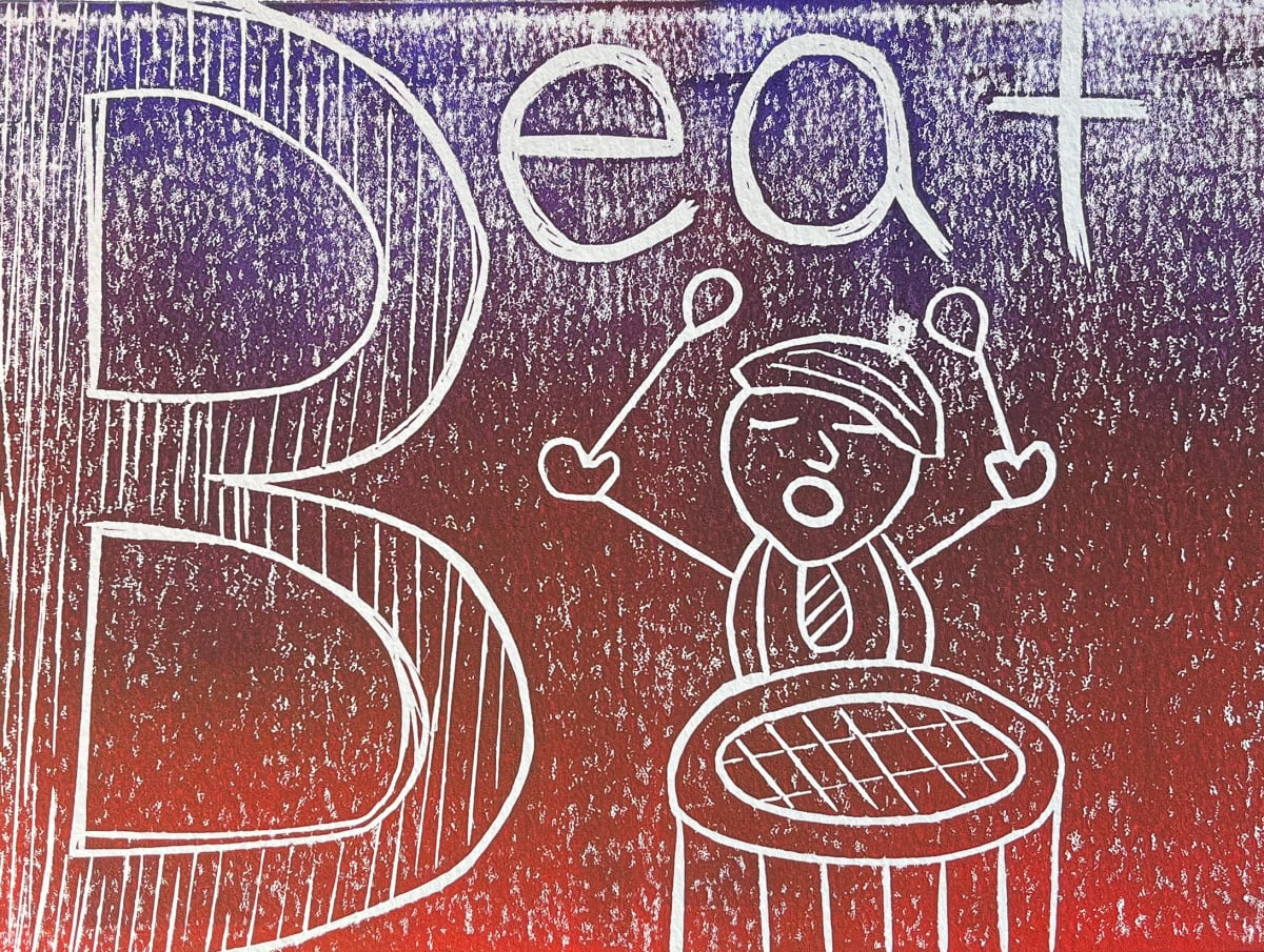 B for Beat by Deborah Bassett 