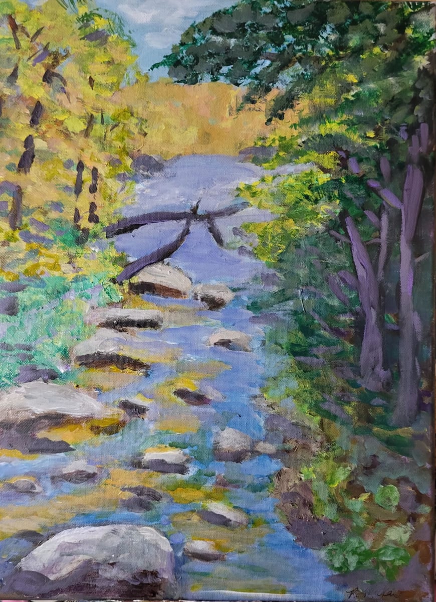 Blakeney Stream by Rhondda MacKay 