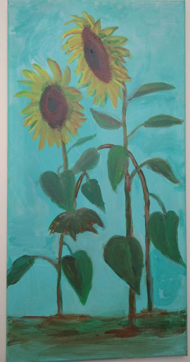 Three Sunflowers  Image: Inspired by a field at Experimental Farm