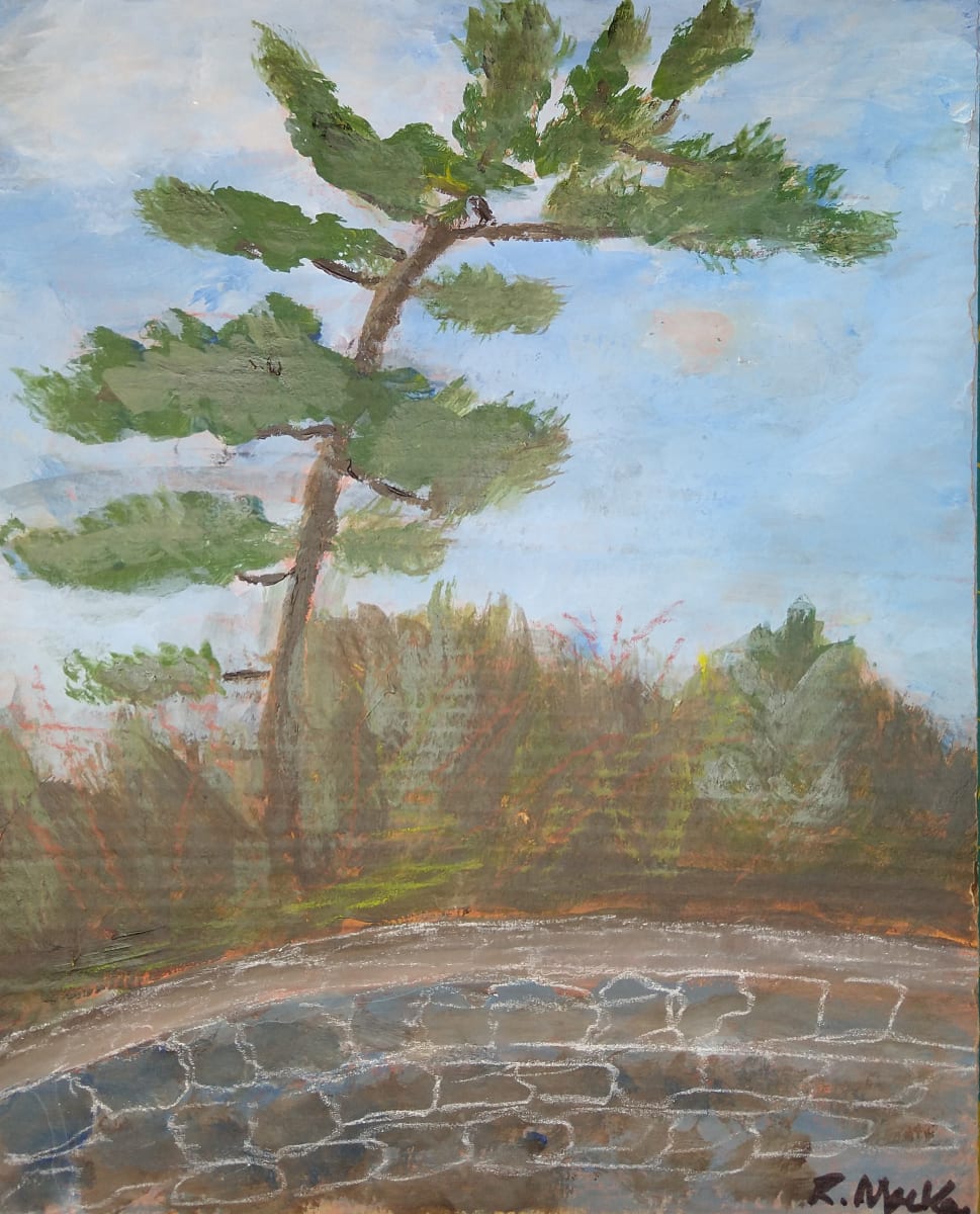 Hilltop Pine by Rhondda MacKay  Image: Near Hogs Back