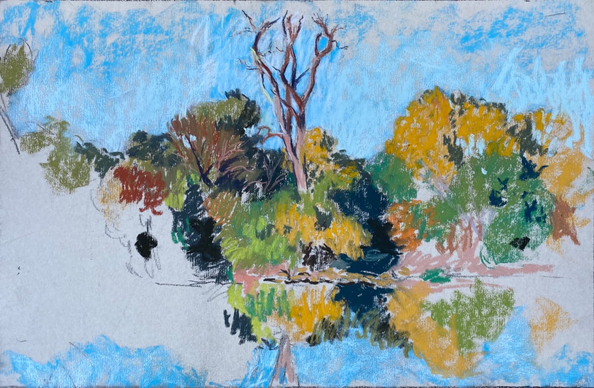Brazos River view in Fall by Sean Oswald 