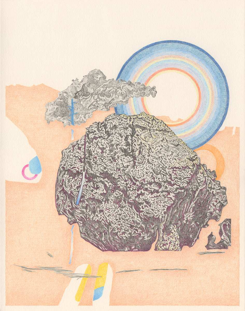 Rock expulsion by Joey Parlett, Image 1.