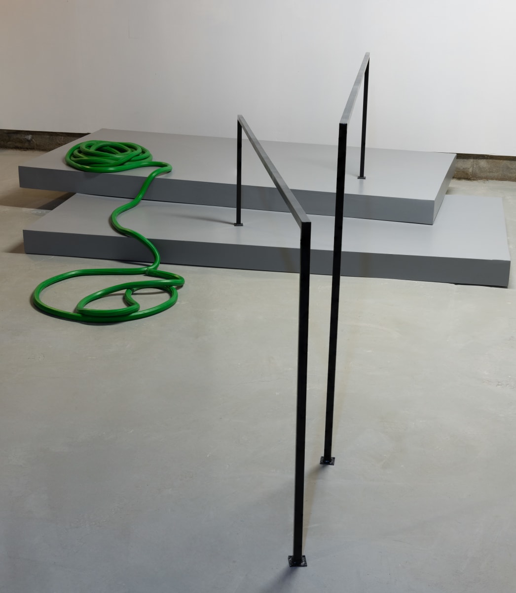 Step/Rails and Hose. by Martine Kaczynski 