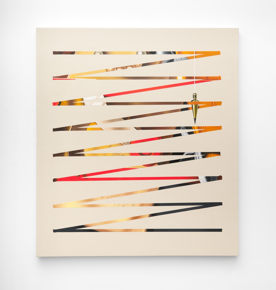 Letter Rack with Plumb Bob (After Samuel Dirksz van Hoogstraten) by Evan Halter, Image 2.