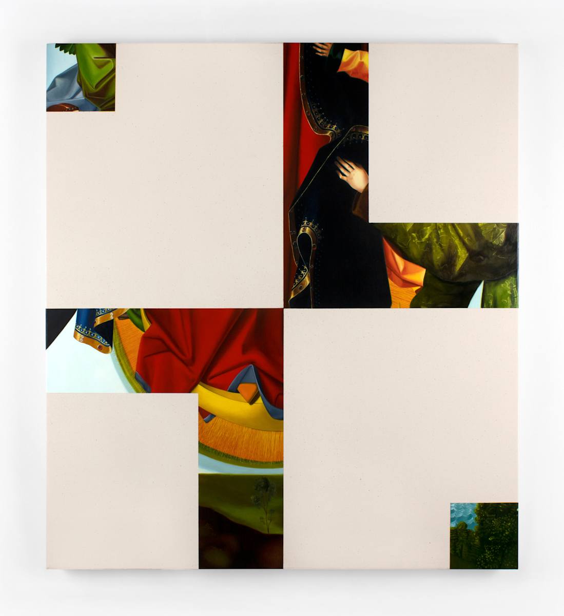 Untitled (After the Master of the Saint Lucy Legend) by Evan Halter, Image 1.