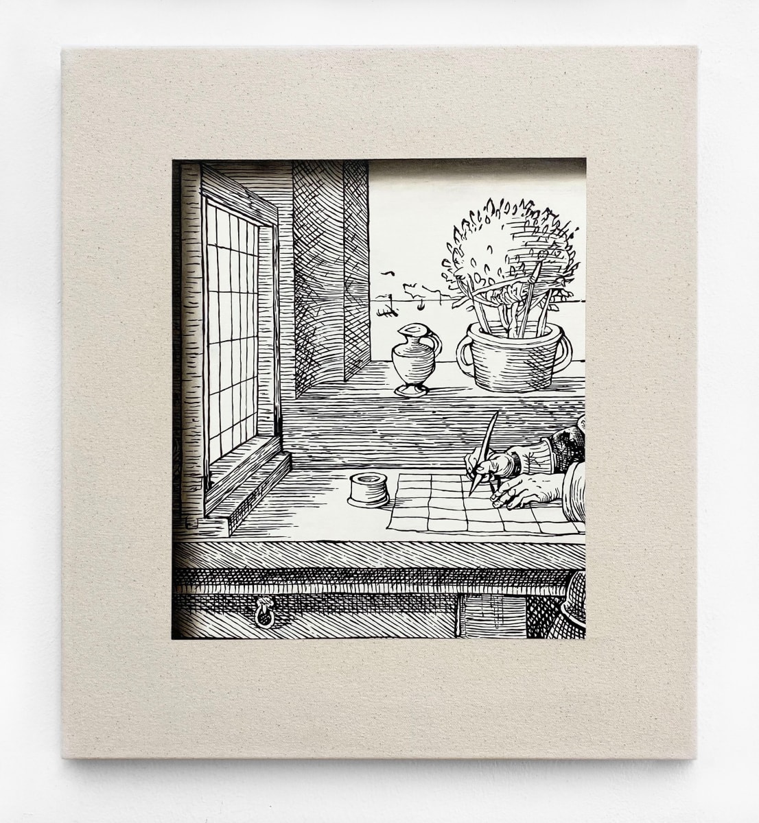 Untitled (After Albrecht Dürer) by Evan Halter, Image 1.