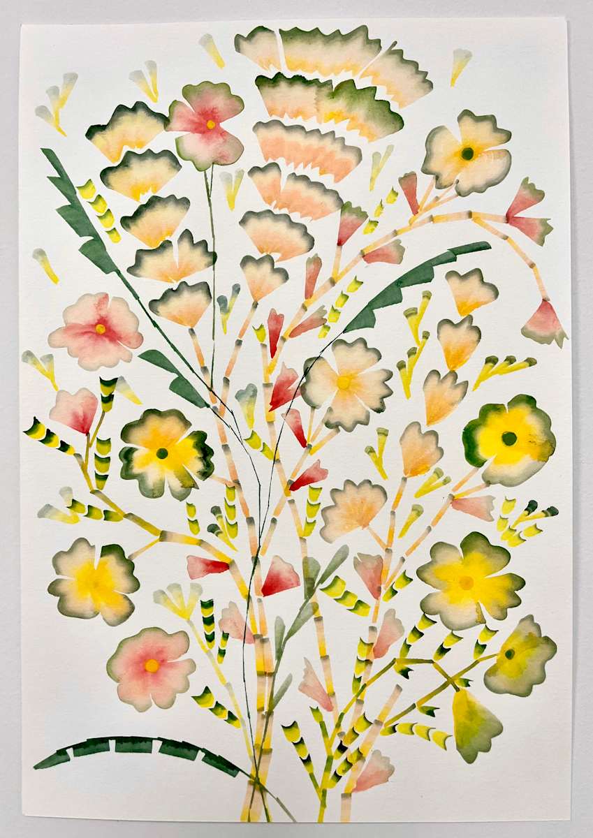 Pale Bouquet by Ruby Palmer 