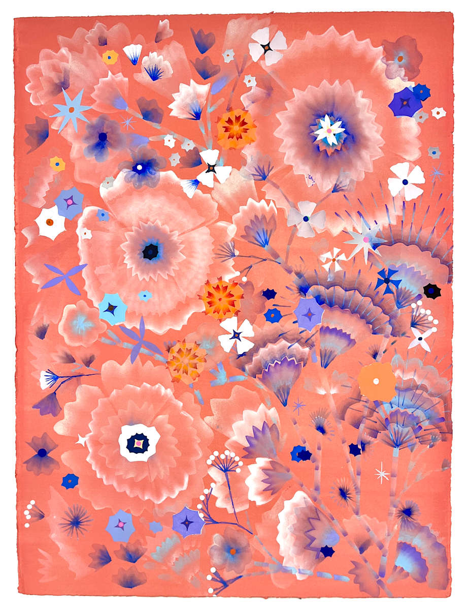 WhitePurpleCoral by Ruby Palmer 