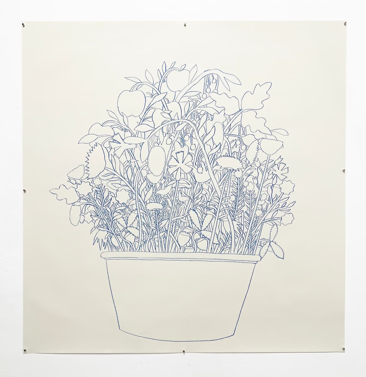 Blue Flowers by Matt LaFleur, Image 1.