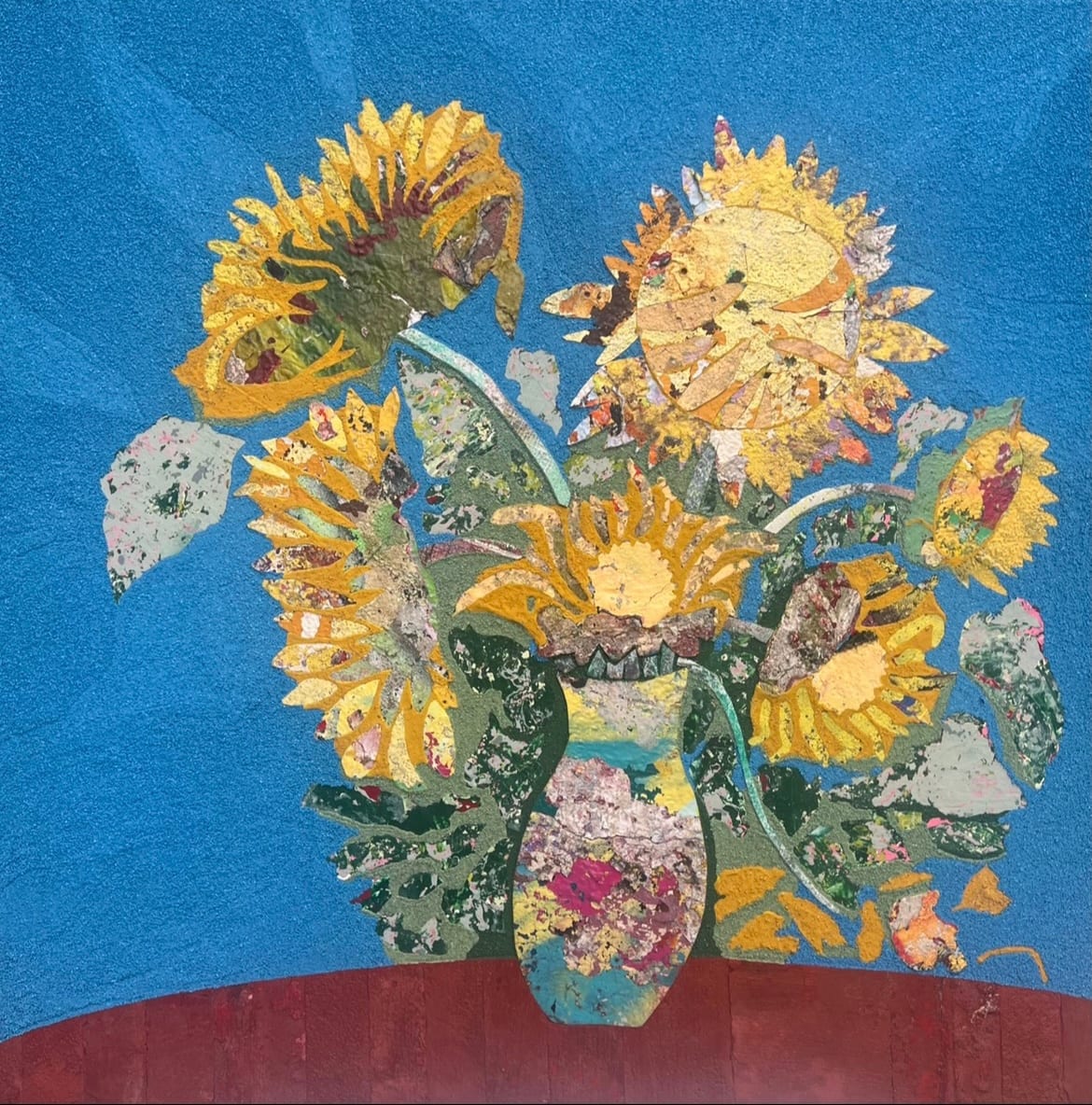 Sunflowers by Edward Merritt 